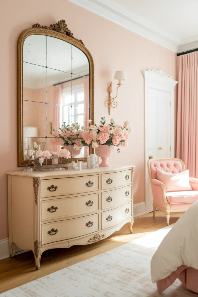 Ornate Gold Mirror