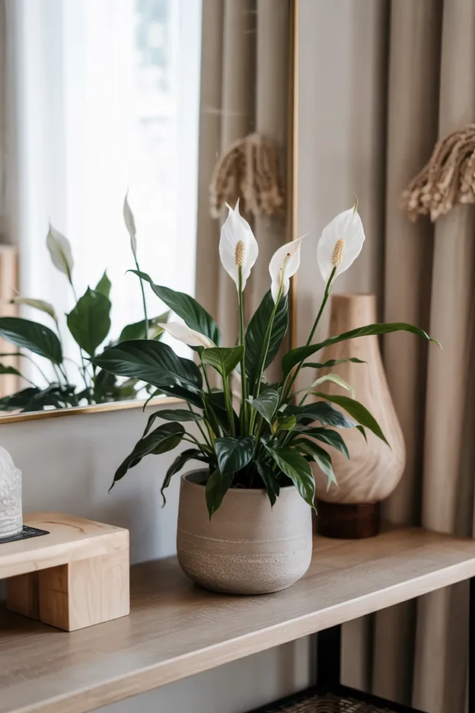 Peace Lily Display