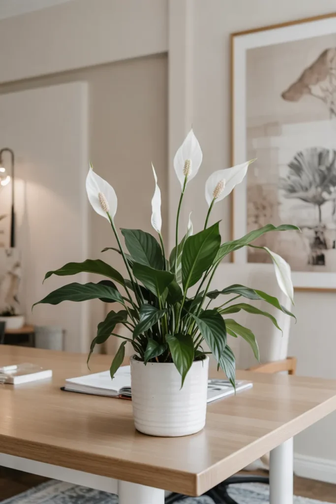 Peace Lily Display