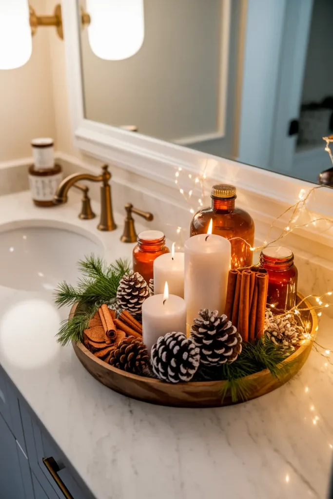  Pinecone Tray Styling