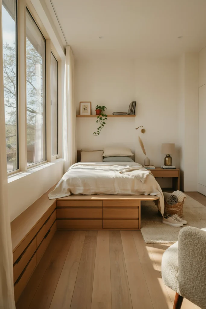 Platform Storage Bed