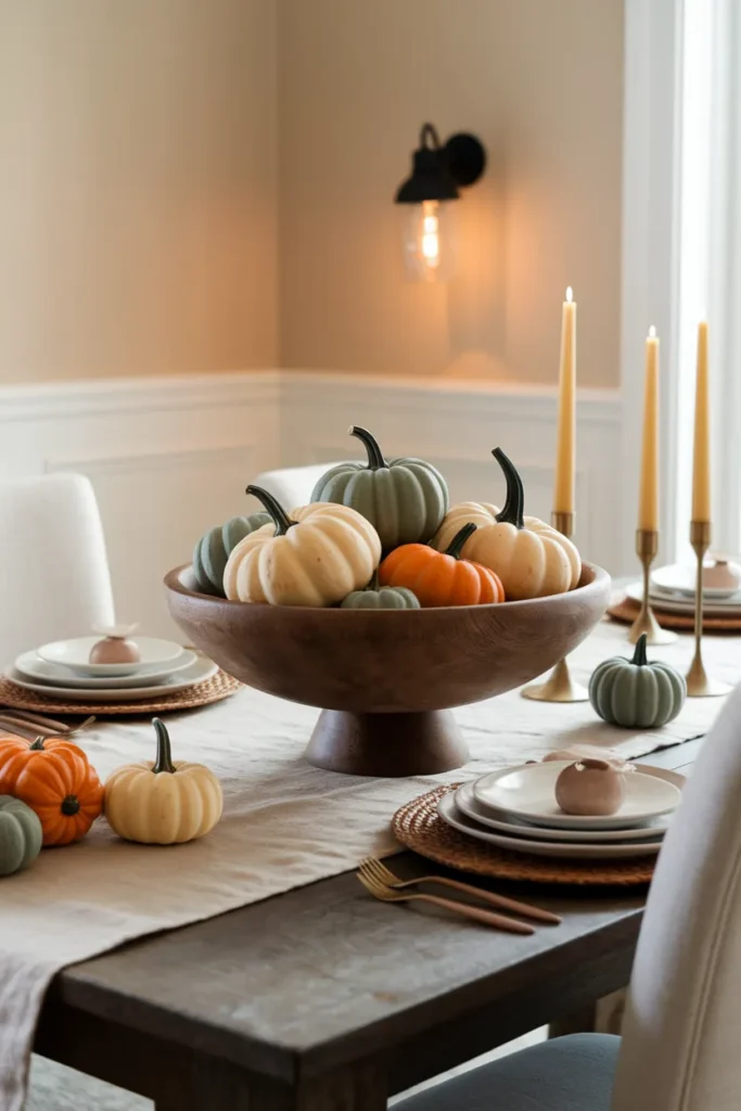 Pumpkin Bowl Display