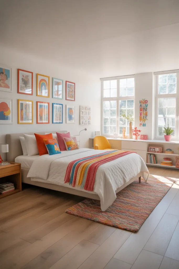 Rainbow Gallery Wall