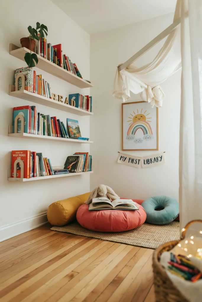  Rainbow Reading Nook