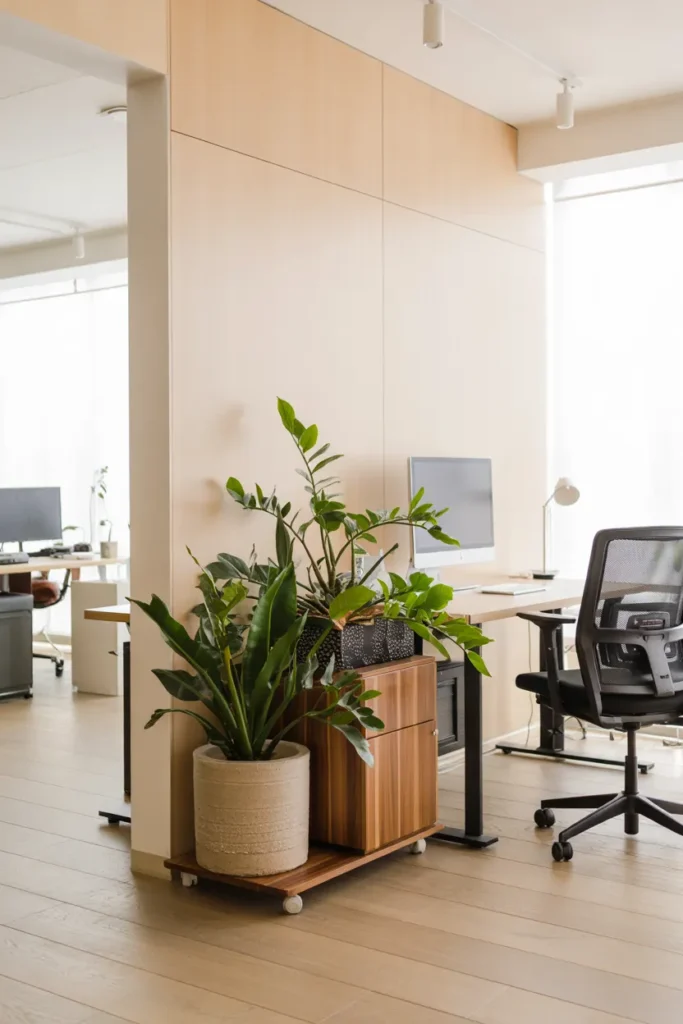 Rolling Plant Stand