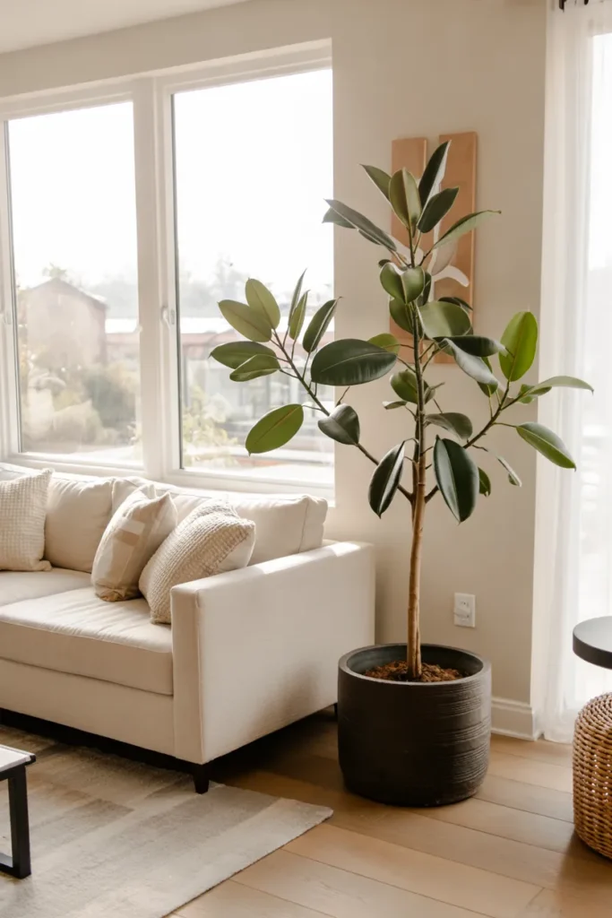 Rubber Tree Accent