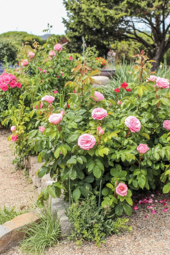 Rugosa Rose Hedge