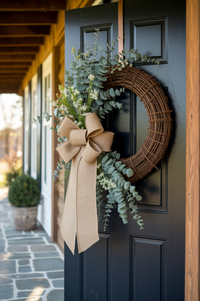 Rustic Burlap Bow