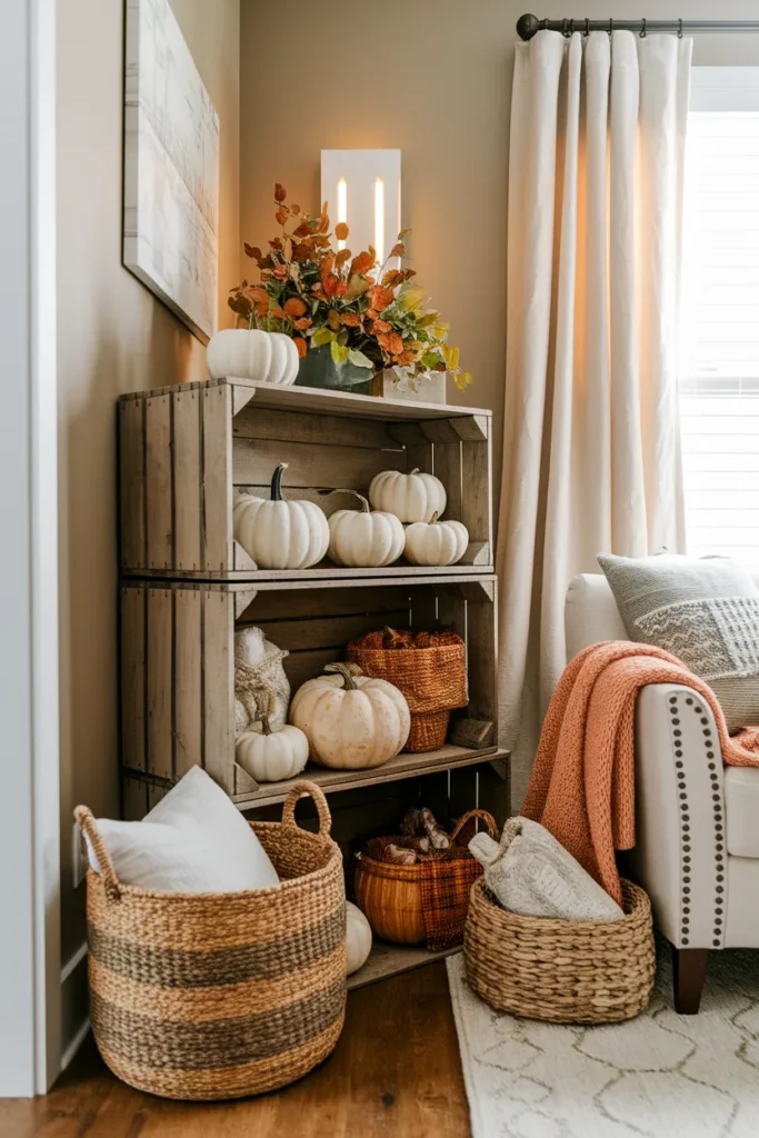Rustic Crate Stacks