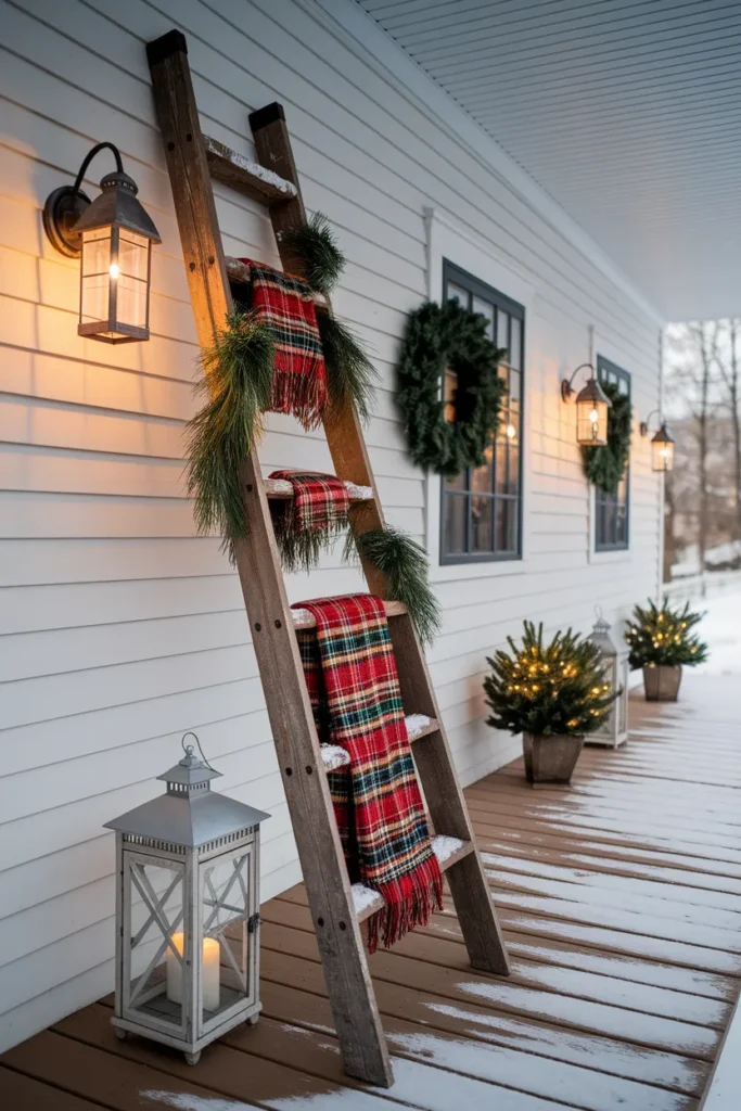 Rustic Ladder Decor