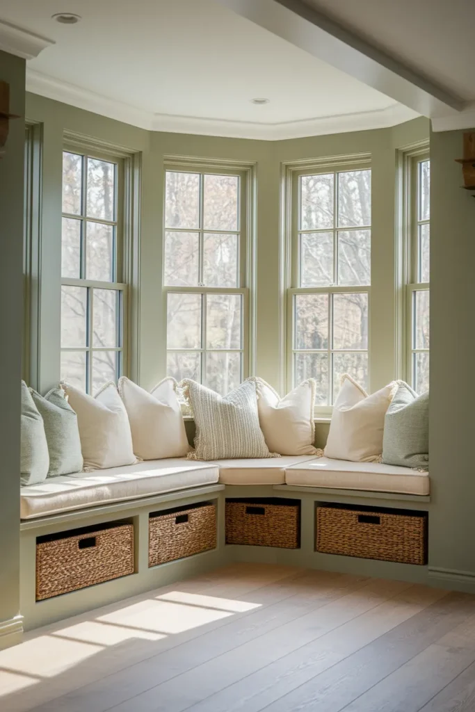 Sage Window Seat