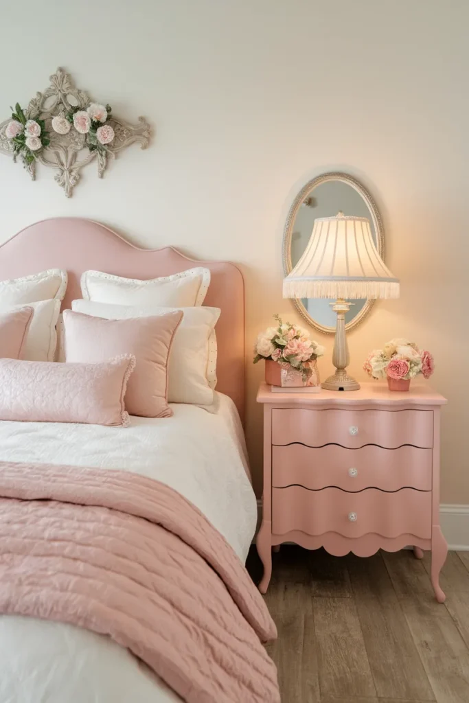 Scalloped Bedside Tables