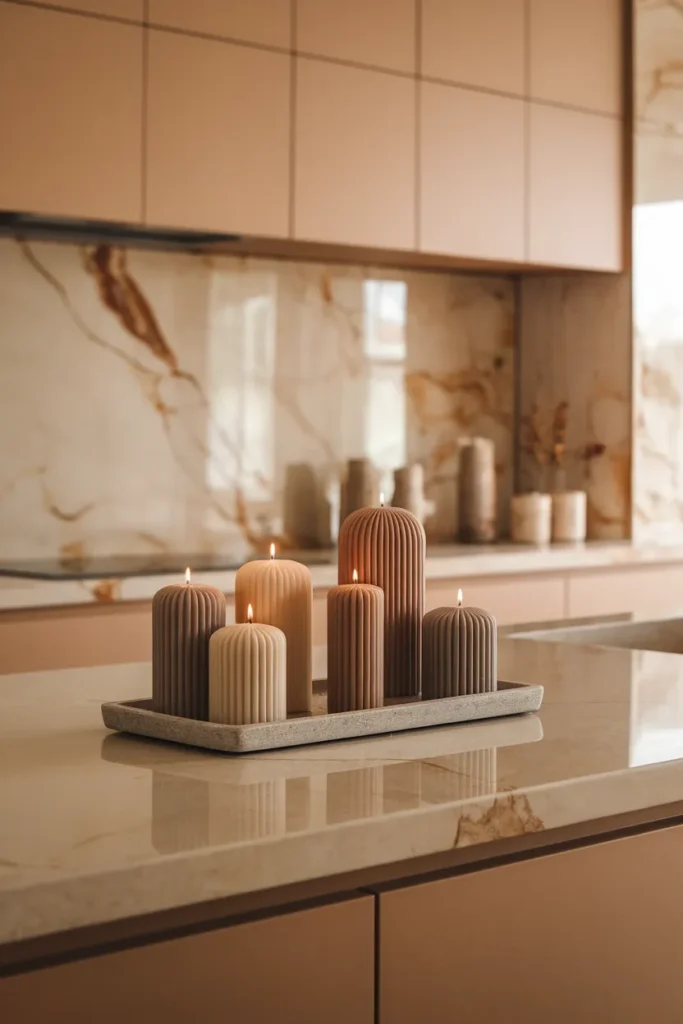 Sculptural Candle Group
