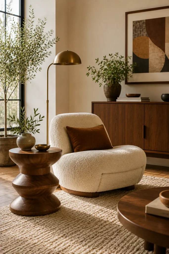 Sculptural Side Table