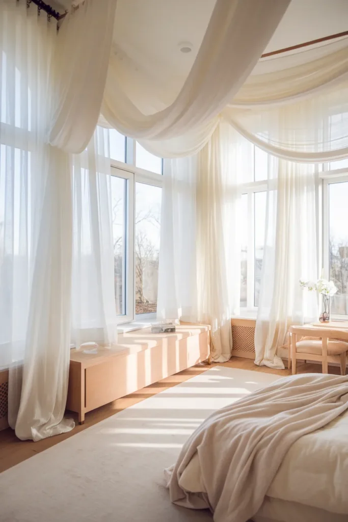 Sheer White Layers