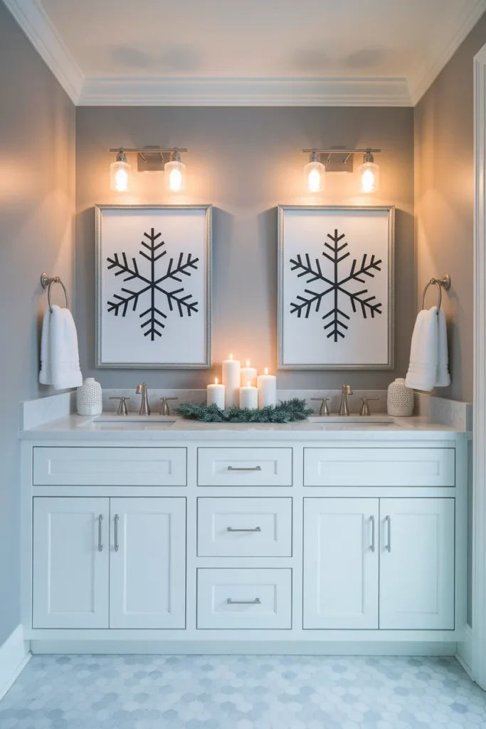 Snowflake Wall Prints