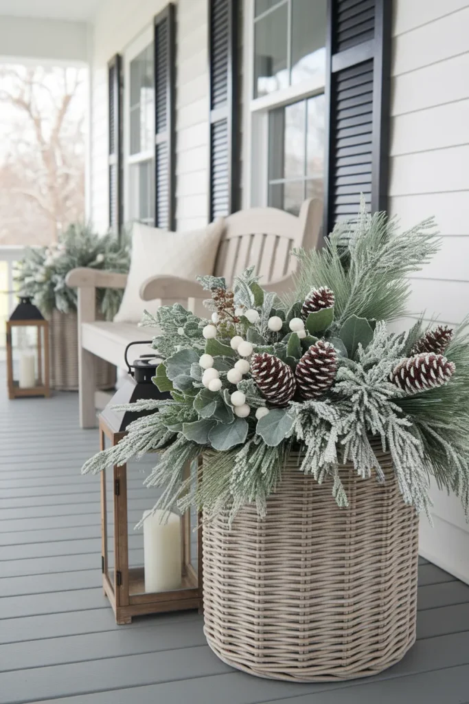 Snowy Basket Greens