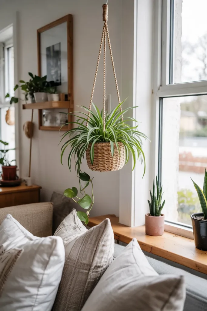 Spider Plant Basket