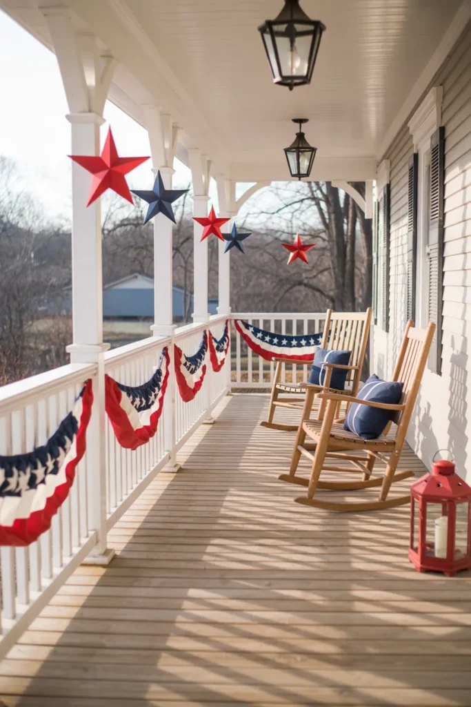 Star Garland Display