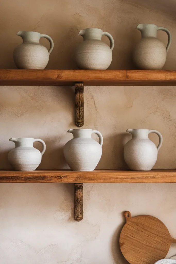 Stoneware Pitcher Grouping