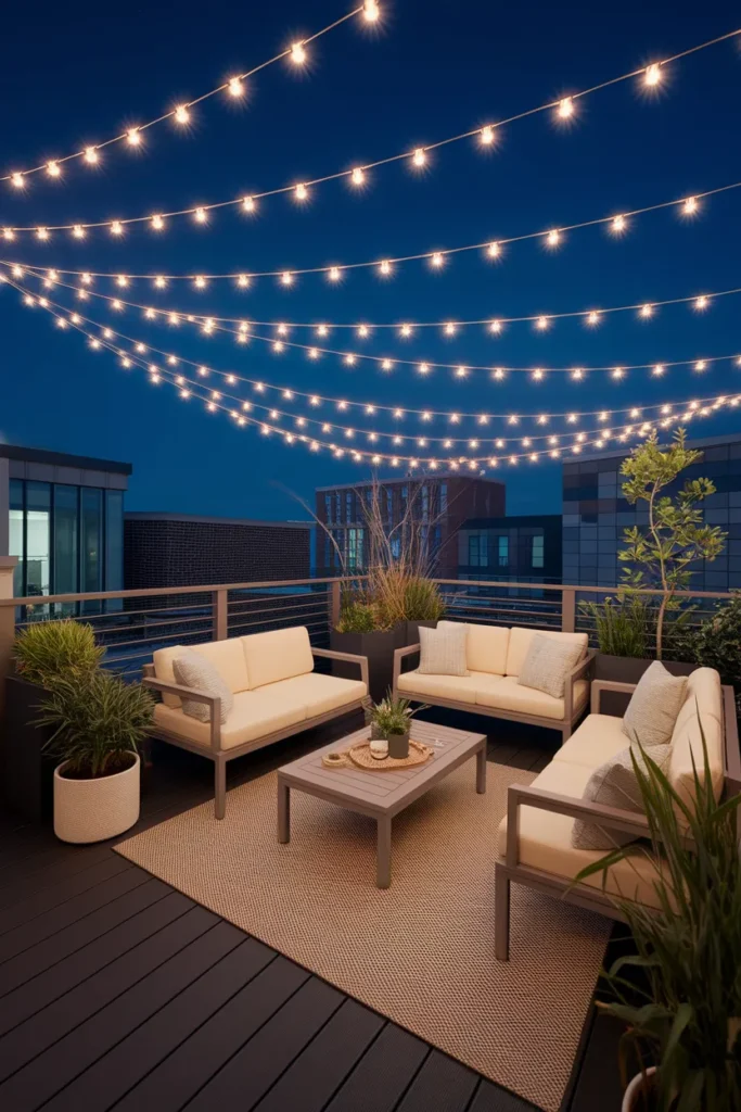  String Light Canopy