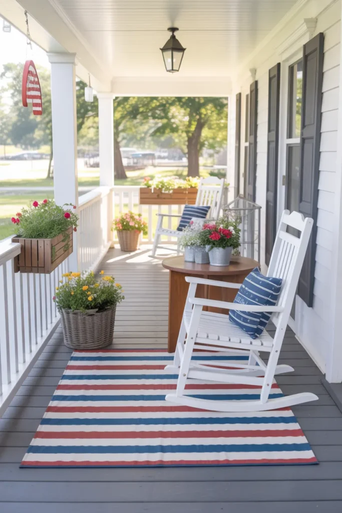 Striped Outdoor Rug