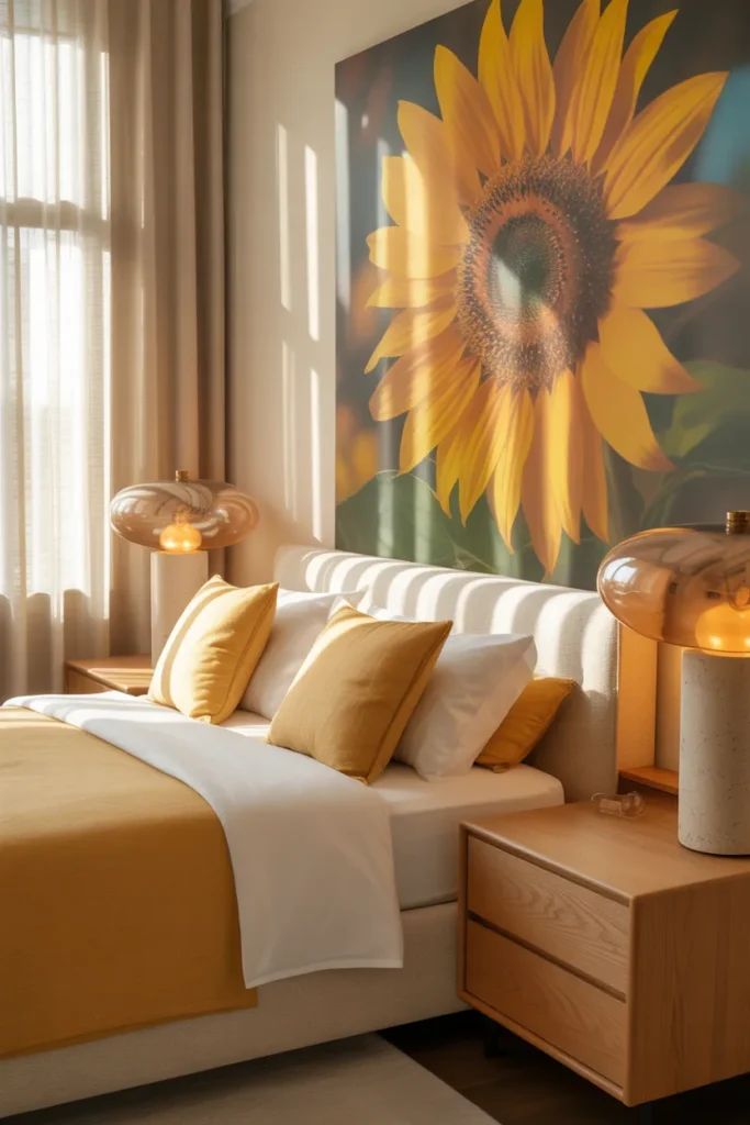 Sunflower Art Display