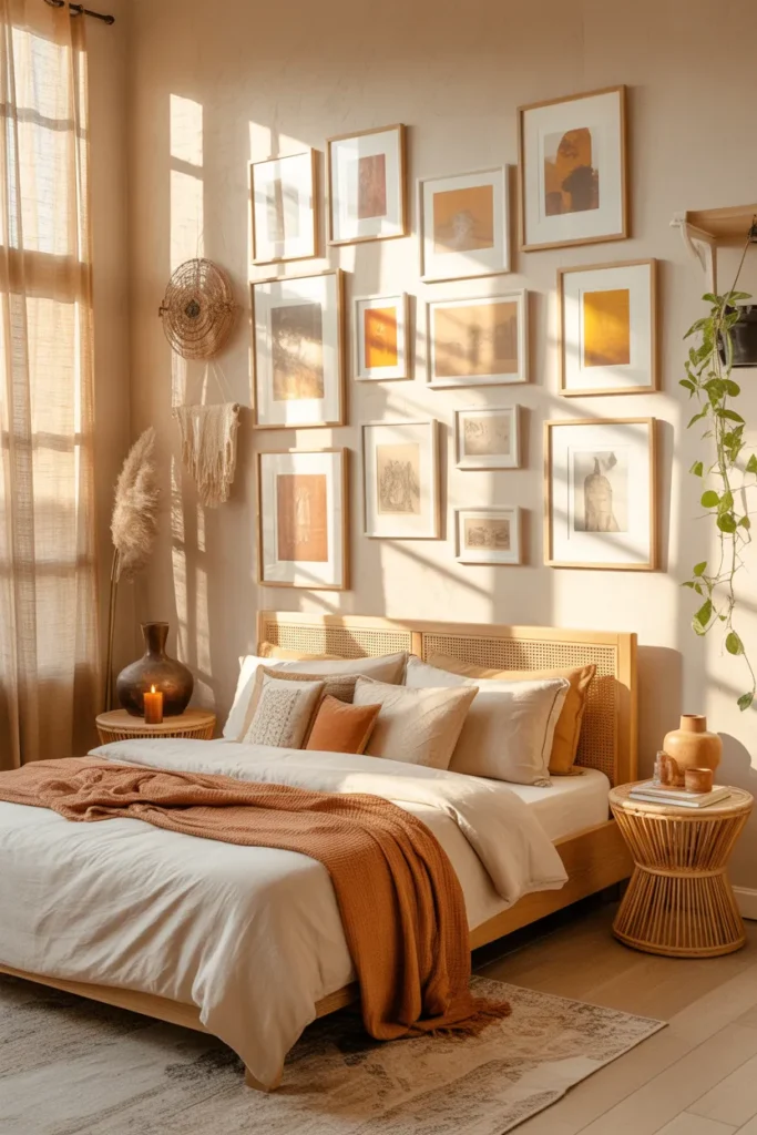 Sunlit Gallery Wall