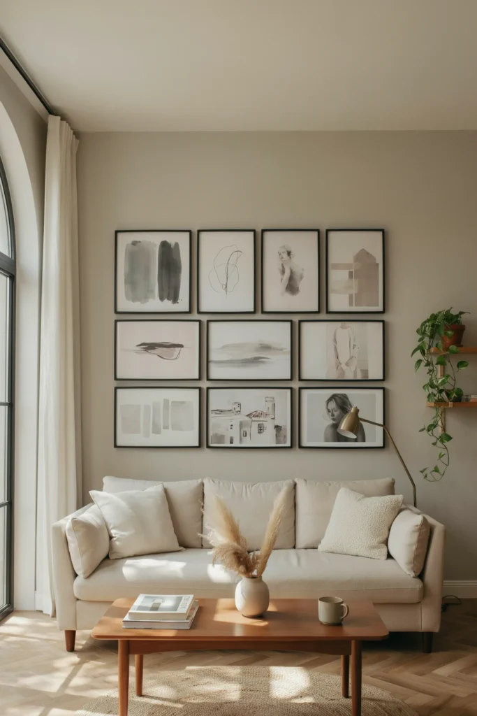 Symmetrical Frame Grid