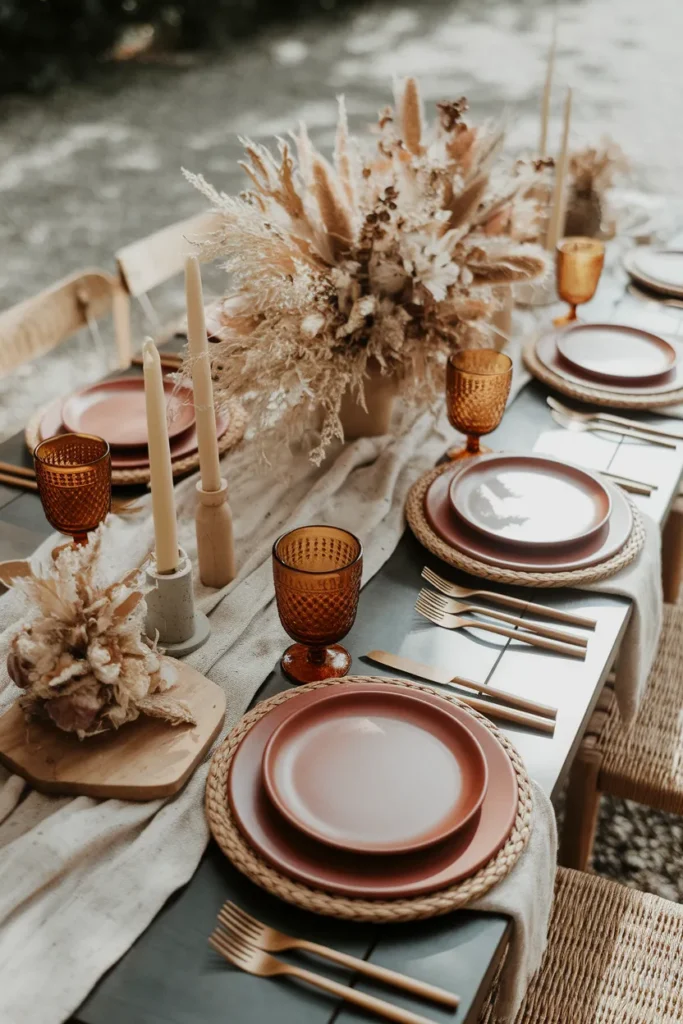 Terracotta Table Styling