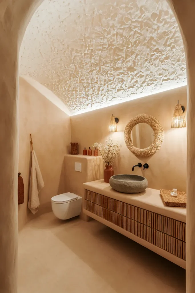Textured Plaster Ceiling