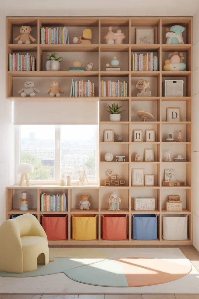 Toy Library Wall