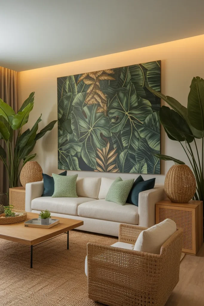  Tropical Art Statement