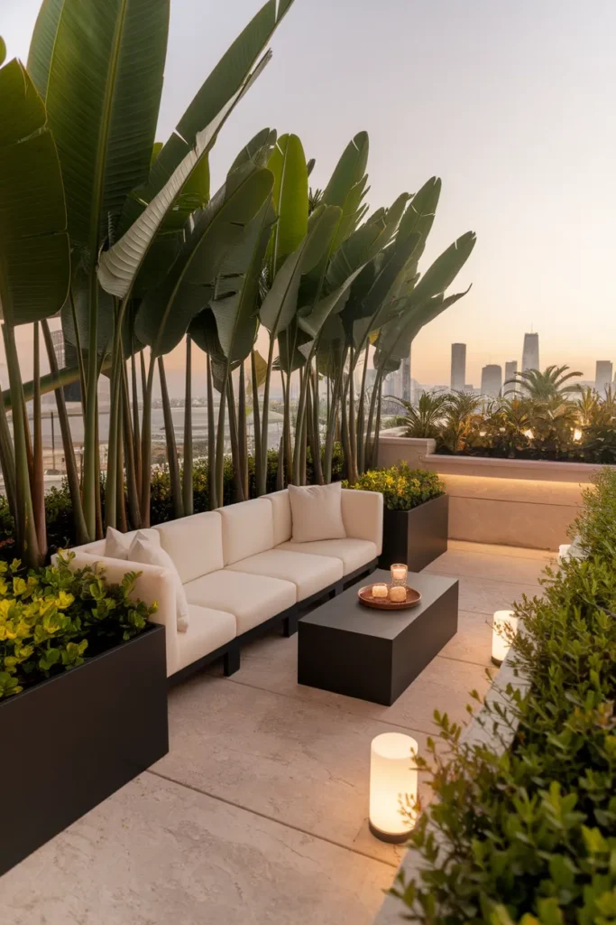 Tropical Privacy Screen