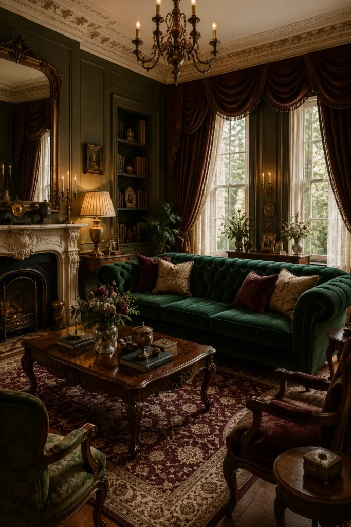 Tufted Velvet Sofa