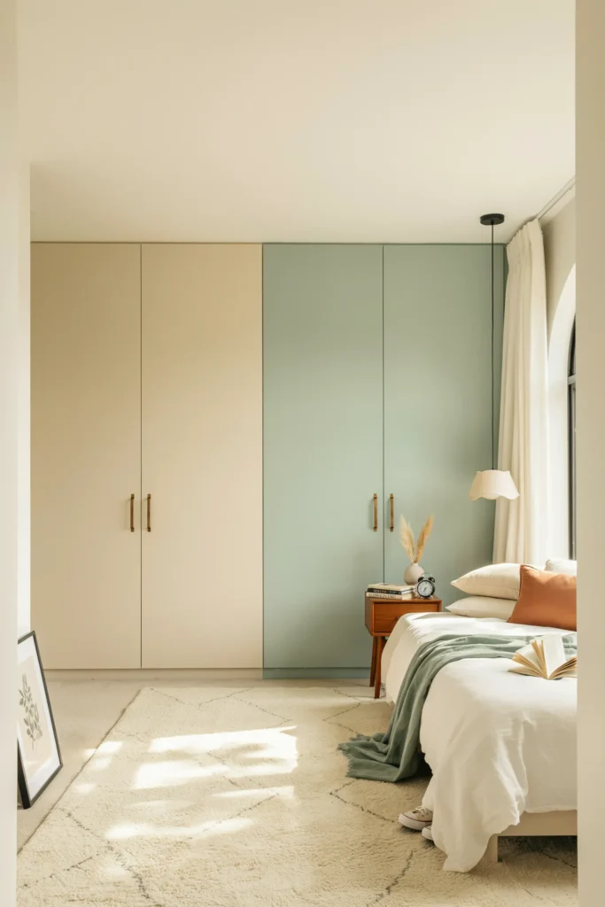 Two-Tone Closet Doors