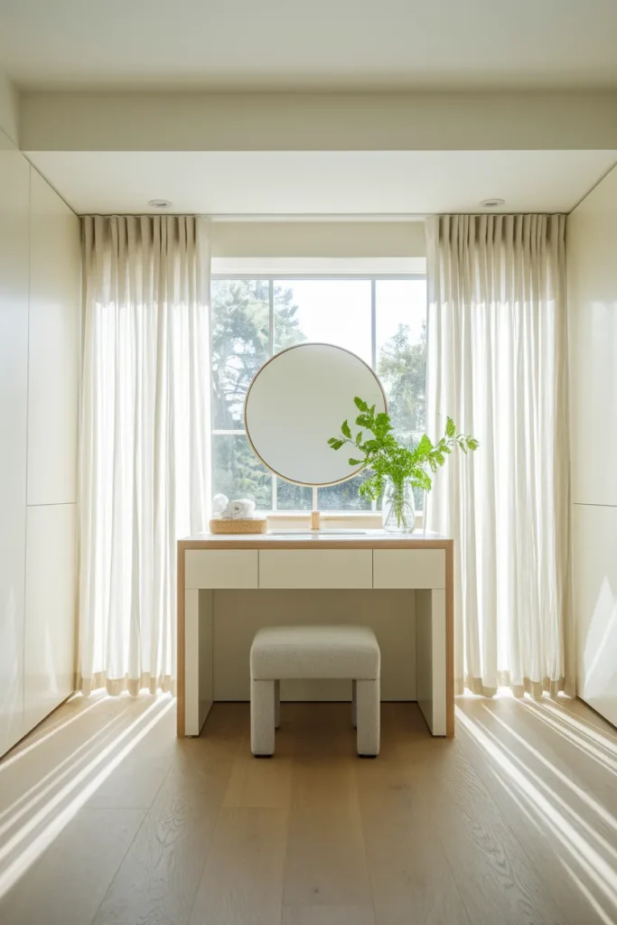 Under-Window Vanity