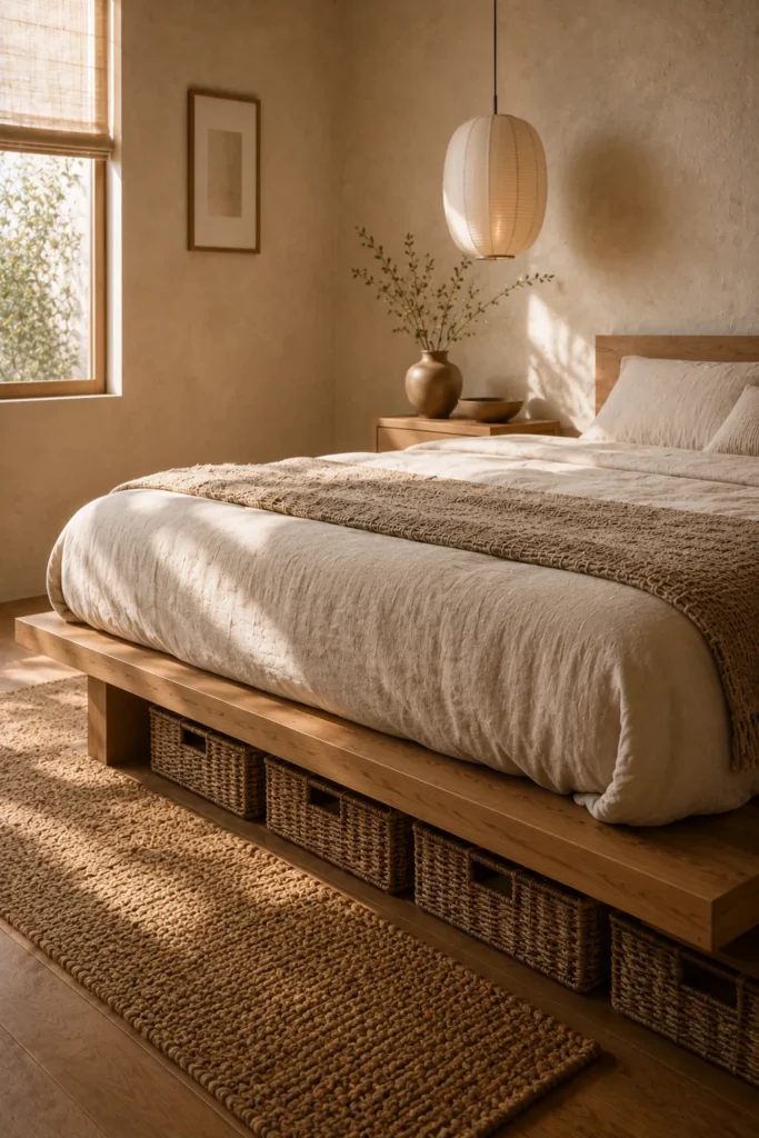 Underbed Basket Storage