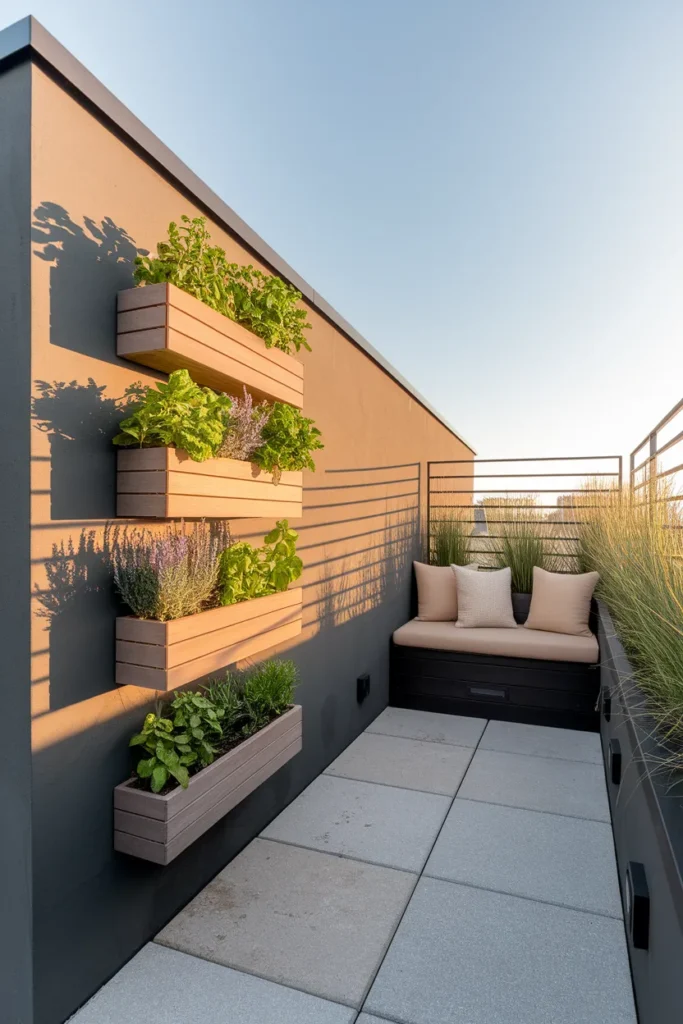 Vertical Herb Wall
