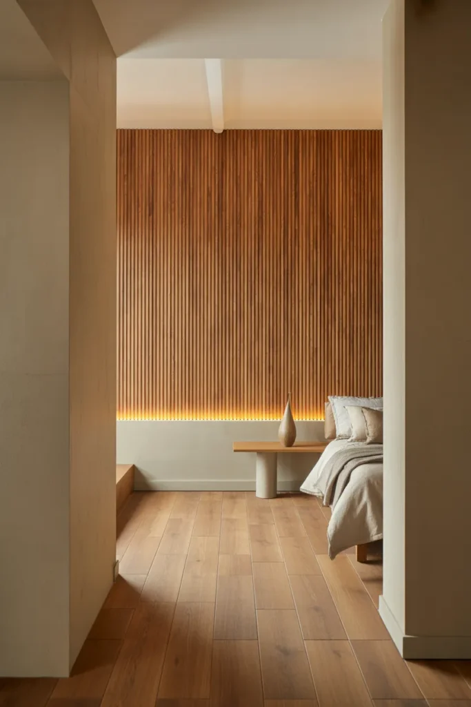 Vertical Slat Accent