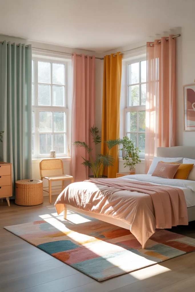  Vibrant Curtain Layers