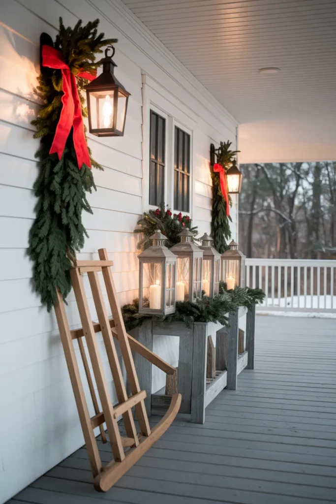 Vintage Sled Display