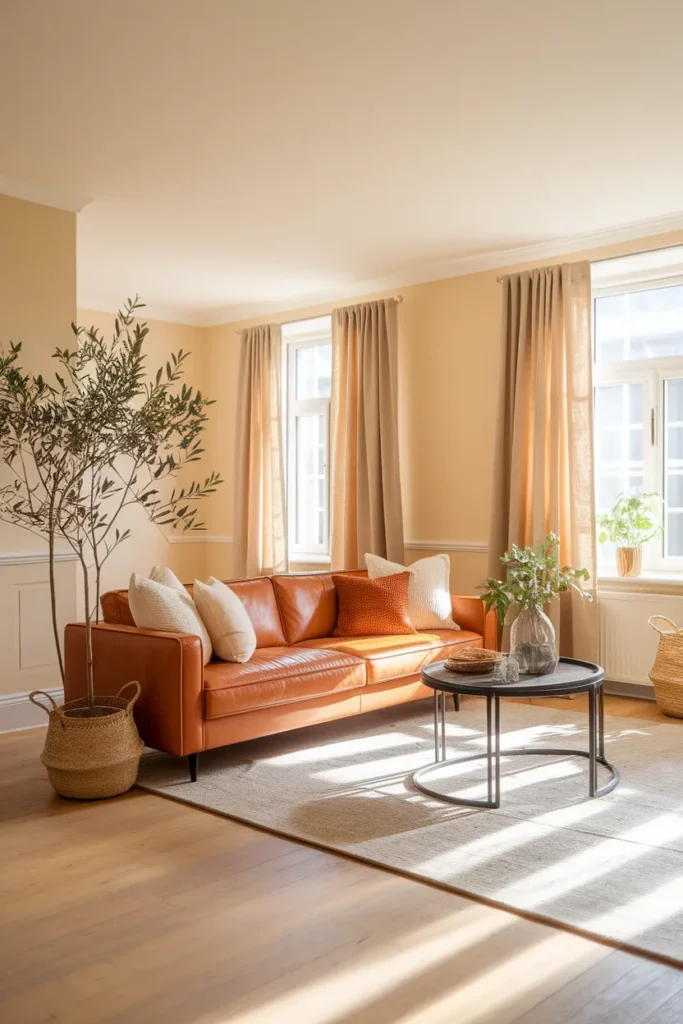 Warm Cognac Tones