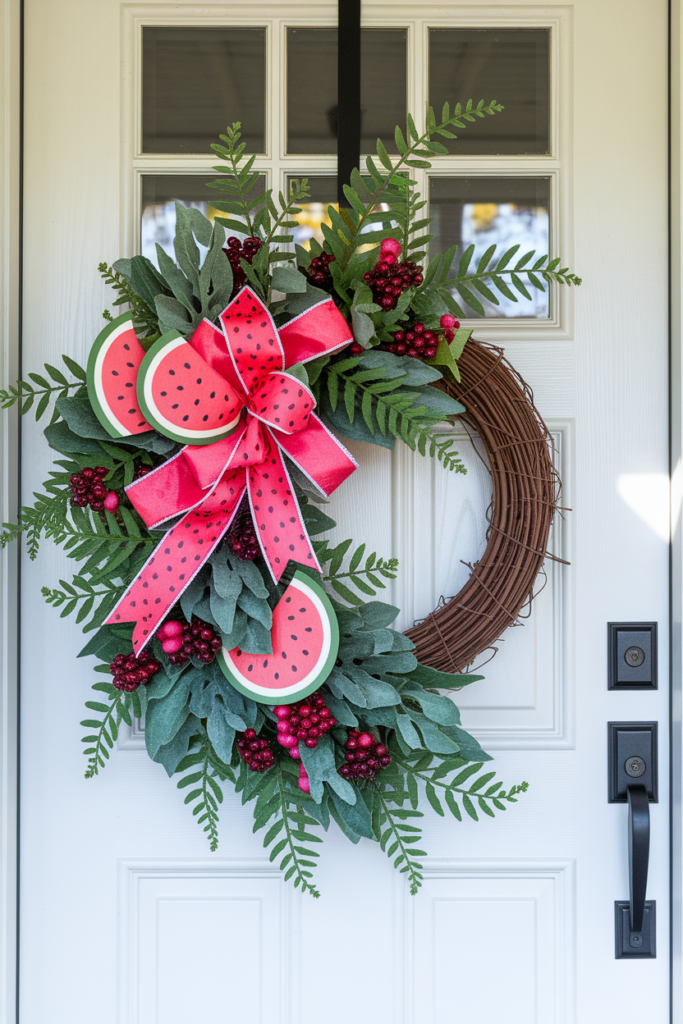 Watermelon Ribbon Twist