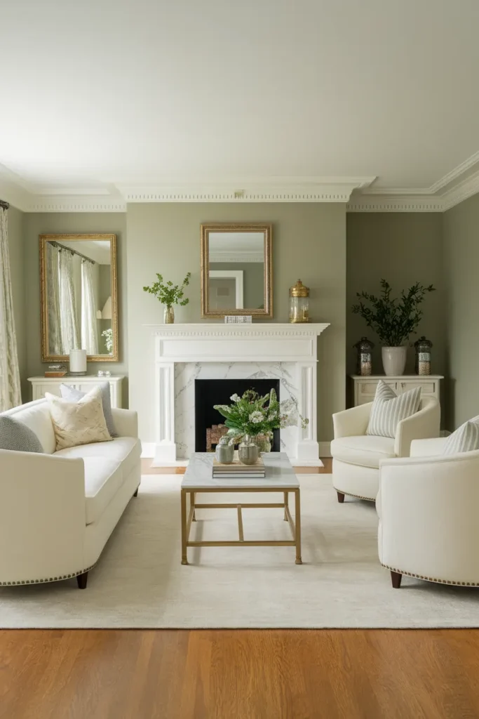 White Fireplace Surround