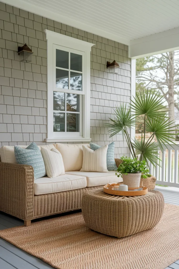 Wicker Seating Nook