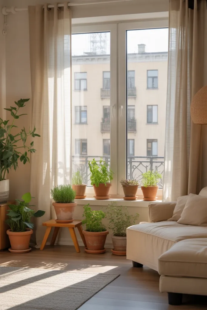 Window Herb Corner