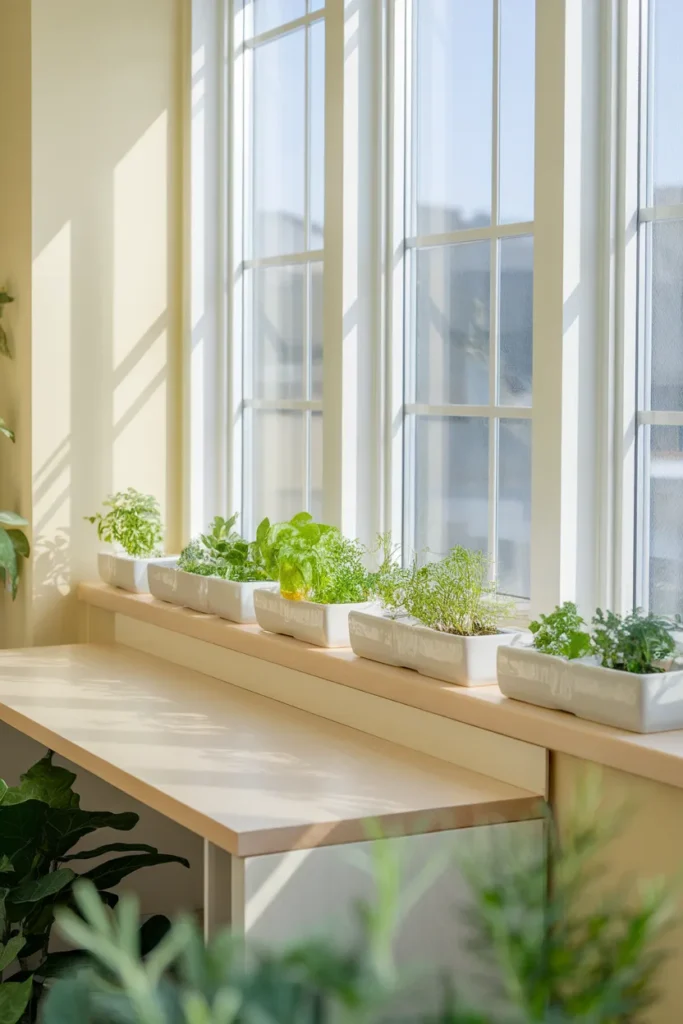 Window Ledge Herbs