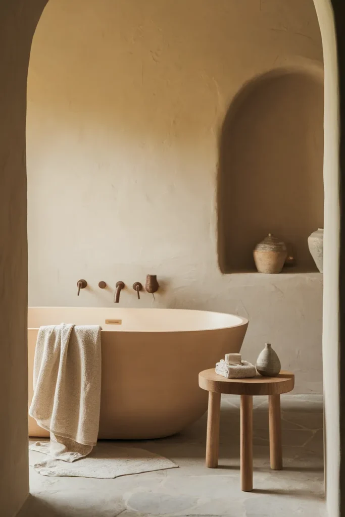  Wooden Bath Stool