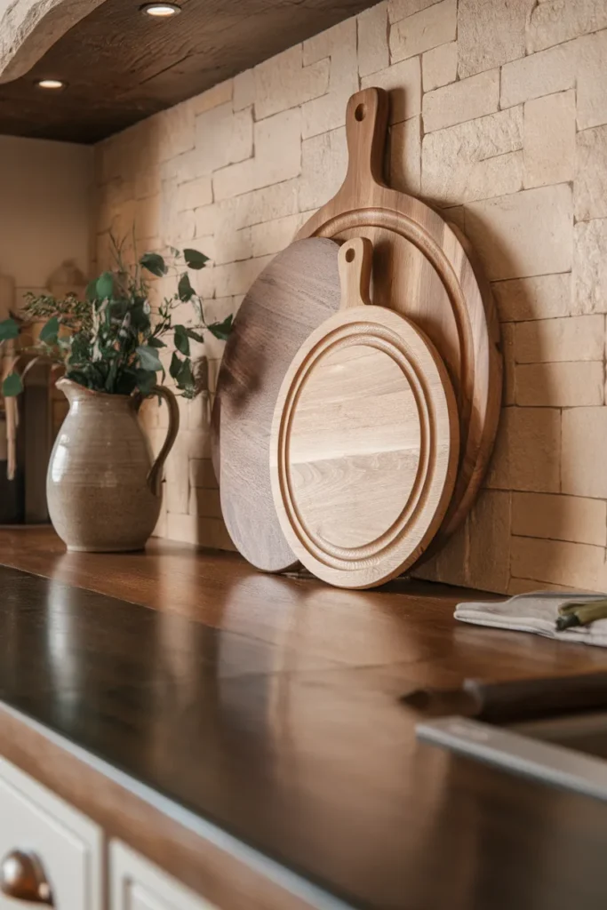 Wooden Board Display